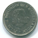 1 GULDEN 1971 ANTILLAS NEERLANDESAS Nickel Colonial Moneda #S11978.E.A - Antilles Néerlandaises