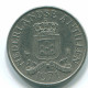 25 CENTS 1971 ANTILLAS NEERLANDESAS Nickel Colonial Moneda #S11522.E.A - Antillas Neerlandesas