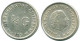 1/4 GULDEN 1970 ANTILLES NÉERLANDAISES ARGENT Colonial Pièce #NL11679.4.F.A - Antilles Néerlandaises