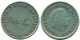 1/10 GULDEN 1963 ANTILLES NÉERLANDAISES ARGENT Colonial Pièce #NL12548.3.F.A - Netherlands Antilles