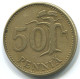 50 PENNIA 1963 FINLAND Coin #WW1109.U.A - Finlande