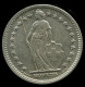 2 FRANCS 1944 SUIZA SWITZERLAND PLATA Moneda #W10400.15.E.A - Autres & Non Classés