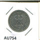 2 DM 1990 G F.J.STRAUSS BRD ALEMANIA Moneda GERMANY #AU754.E.A - 2 Marcos