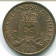 2 1/2 CENT 1975 ANTILLAS NEERLANDESAS Bronze Colonial Moneda #S10521.E.A - Antilles Néerlandaises