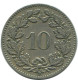 10 RAPPEN 1919 B SWITZERLAND Coin HELVETIA #AD955.2.U.A - Autres & Non Classés