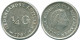 1/4 GULDEN 1967 NETHERLANDS ANTILLES SILVER Colonial Coin #NL11443.4.U.A - Netherlands Antilles