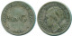 1/10 GULDEN 1944 CURACAO NÉERLANDAIS NETHERLANDS ARGENT Colonial Pièce #NL11760.3.F.A - Curaçao