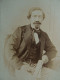 Photo Cdv A. Osbert, Paris - Homme Portrait Nuage, Notable Moustache à L'impériale, Second Empire Ca 1865 L444 - Antiche (ante 1900)