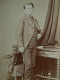 Photo Cdv Richou à Orléans - Jeune Homme Posant En Pied, Second Empire Ca 1865-70 L442 - Antiche (ante 1900)