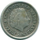 1/10 GULDEN 1963 NIEDERLÄNDISCHE ANTILLEN SILBER Koloniale Münze #NL12586.3.D.A - Antille Olandesi