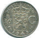 1/10 GULDEN 1945 S INDIAS ORIENTALES DE LOS PAÍSES BAJOS PLATA #NL14228.3.E.A - Indes Néerlandaises