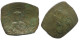 Authentique Original Antique BYZANTIN EMPIRE Trachy Pièce 0.6g/16mm #AG742.4.F.A - Byzantines