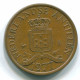 1 CENT 1977 ANTILLAS NEERLANDESAS Bronze Colonial Moneda #S10705.E.A - Antille Olandesi