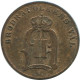 1 ORE 1891 SWEDEN Coin #AD415.2.U.A - Suecia