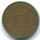 1 CENT 1962 SURINAME Netherlands Bronze Fish Colonial Coin #S10879.U.A - Surinam 1975 - ...