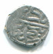 OTTOMAN EMPIRE BAYEZID II 1 Akce 1481-1512 AD Silver Islamic Coin #MED10070.7.F.A - Islamiques