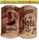 Kl 5312 - BUCHE DE NOEL - SOUHAITS DE BONHEUR - Devotion Images