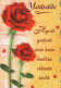 FLEURS Vintage Carte Postale CPSM #PBZ147.A - Flowers