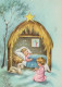 ANGELO Buon Anno Natale Vintage Cartolina CPSM #PAH755.A - Engel