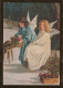 ANGELO Buon Anno Natale Vintage Cartolina CPSM #PAH585.A - Engelen