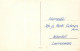 ÁNGEL NAVIDAD Vintage Tarjeta Postal CPSMPF #PAG780.A - Angeli