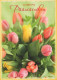 FLOWERS Vintage Postcard CPSM #PBZ229.A - Fiori