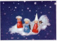 ANGE Bonne Année Noël Vintage Carte Postale CPSM #PAS727.A - Angeli