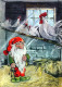 PÈRE NOËL Bonne Année Noël Vintage Carte Postale CPSM #PBL211.A - Santa Claus
