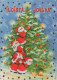 WEIHNACHTSMANN SANTA CLAUS Neujahr Weihnachten GNOME Vintage Ansichtskarte Postkarte CPSM #PAY938.A - Santa Claus