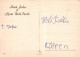 PAPÁ NOEL Feliz Año Navidad GNOMO Vintage Tarjeta Postal CPSM #PAW614.A - Kerstman