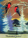 VOGEL Tier Vintage Ansichtskarte Postkarte CPSM #PBR523.A - Birds