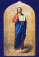 PAINTING SAINTS Christianity Religion Vintage Postcard CPSM #PBQ108.A - Tableaux, Vitraux Et Statues