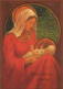 Virgen Mary Madonna Baby JESUS Religion Vintage Postcard CPSM #PBQ153.A - Jungfräuliche Marie Und Madona