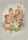 ANGELO Natale Vintage Cartolina CPSM #PBP399.A - Engel