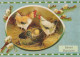 PASCUA POLLO Vintage Tarjeta Postal CPSM #PBO887.A - Easter