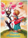 EASTER CHILDREN EGG Vintage Postcard CPSM #PBO286.A - Ostern