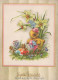 OSTERN EI Vintage Ansichtskarte Postkarte CPSM #PBO225.A - Pâques