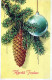 Neujahr Weihnachten Vintage Ansichtskarte Postkarte CPSMPF #PKD564.A - Nieuwjaar