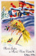 PÈRE NOËL Bonne Année Noël GNOME Vintage Carte Postale CPSMPF #PKD358.A - Santa Claus