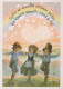 CHILDREN Scenes Landscapes Vintage Postcard CPSM #PBU652.A - Scènes & Paysages