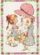 NIÑOS Escenas Paisajes Vintage Tarjeta Postal CPSM #PBU428.A - Scènes & Paysages