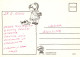 FELIZ CUMPLEAÑOS 6 Año De Edad CHICA NIÑOS Vintage Tarjeta Postal CPSM #PBU008.A - Birthday
