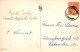 PAPÁ NOEL Feliz Año Navidad Vintage Tarjeta Postal CPSMPF #PKG335.A - Santa Claus