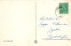 PÂQUES POULET ŒUF Vintage Carte Postale CPA #PKE114.A - Ostern