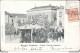 Ai197 Cartolina Reggio Calabria Citta' Piazza Vittorio Emanuele 1903 - Reggio Calabria