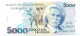 BRASIL 5000 CRUZEIROS 1993 UNC Paper Money Banknote #P10882.4 - [11] Emissions Locales