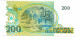 BRASIL 200 CRUZADOS 1990 UNC Paper Money Banknote #P10860.4 - [11] Local Banknote Issues