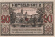 90 PFENNIG 1921 Stadt GREIZ Thuringia UNC DEUTSCHLAND Notgeld Banknote #PH700 - [11] Lokale Uitgaven