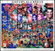 MEXICO - CANTINFLAS Comic & Film Actor 10 FULL PANES Each W/ 50 Diff. Surtax Stamps, Very Nice & Bargain Priced! - Mexico