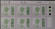 S.G. V4720 ~ 11/01/2022 ~ TRAFFIC LIGHT BLOCK OF 15 X 20p BARCODED MACHIN DEFINITIVES UNFOLDED & NHM #02935 - Série 'Machin'